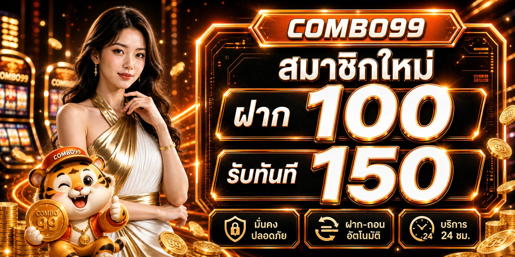 Combo99 คลิกเข้าเล่นเว็บสล็อตออนไลน์ ทดลองเล่นฟรี